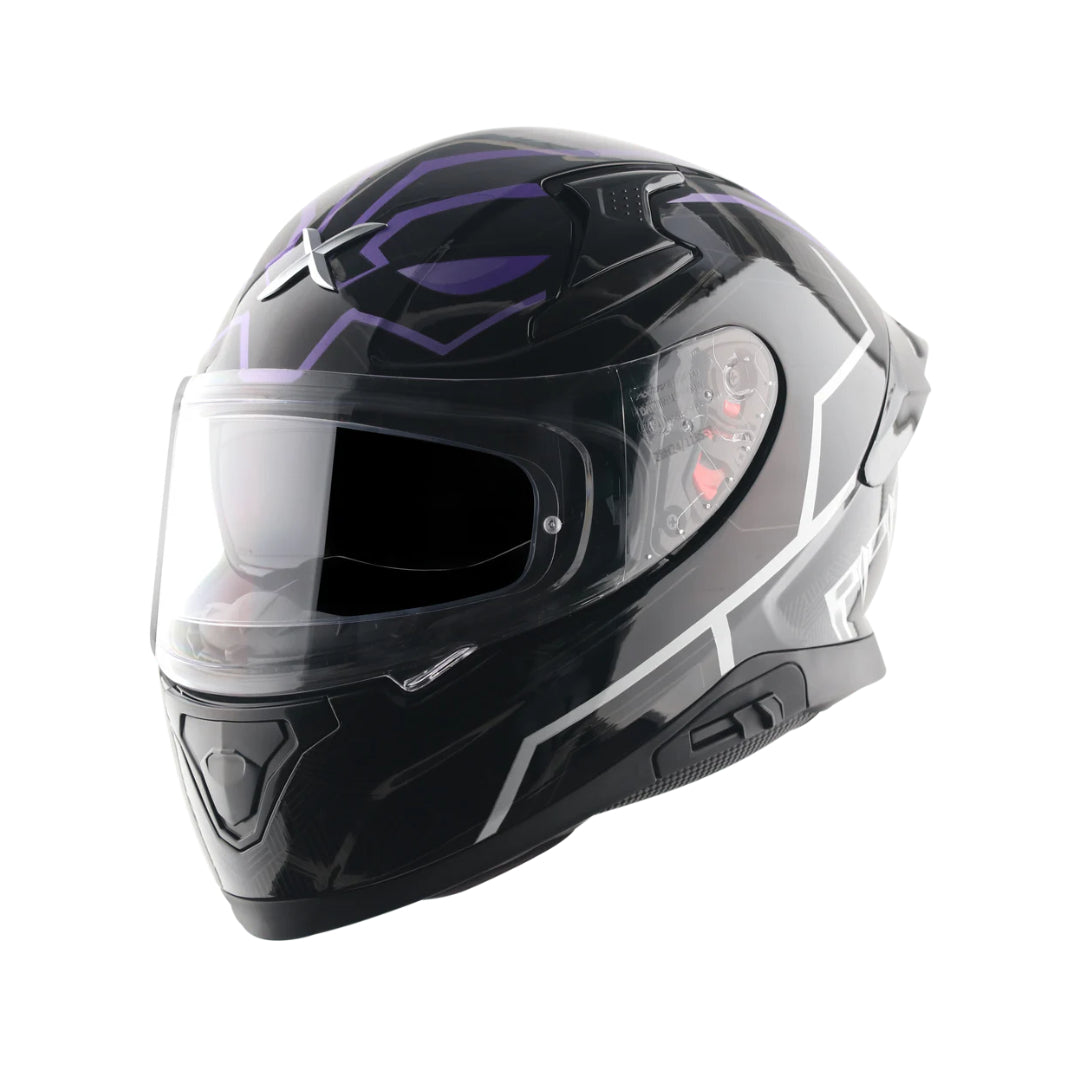 Apex Marvel Black Panther Full Face Helmet