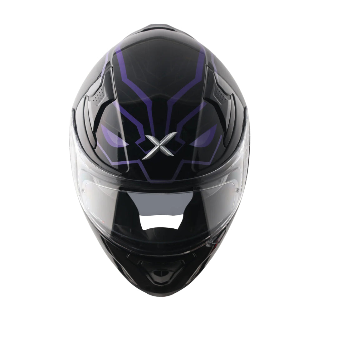 Apex Marvel Black Panther Full Face Helmet
