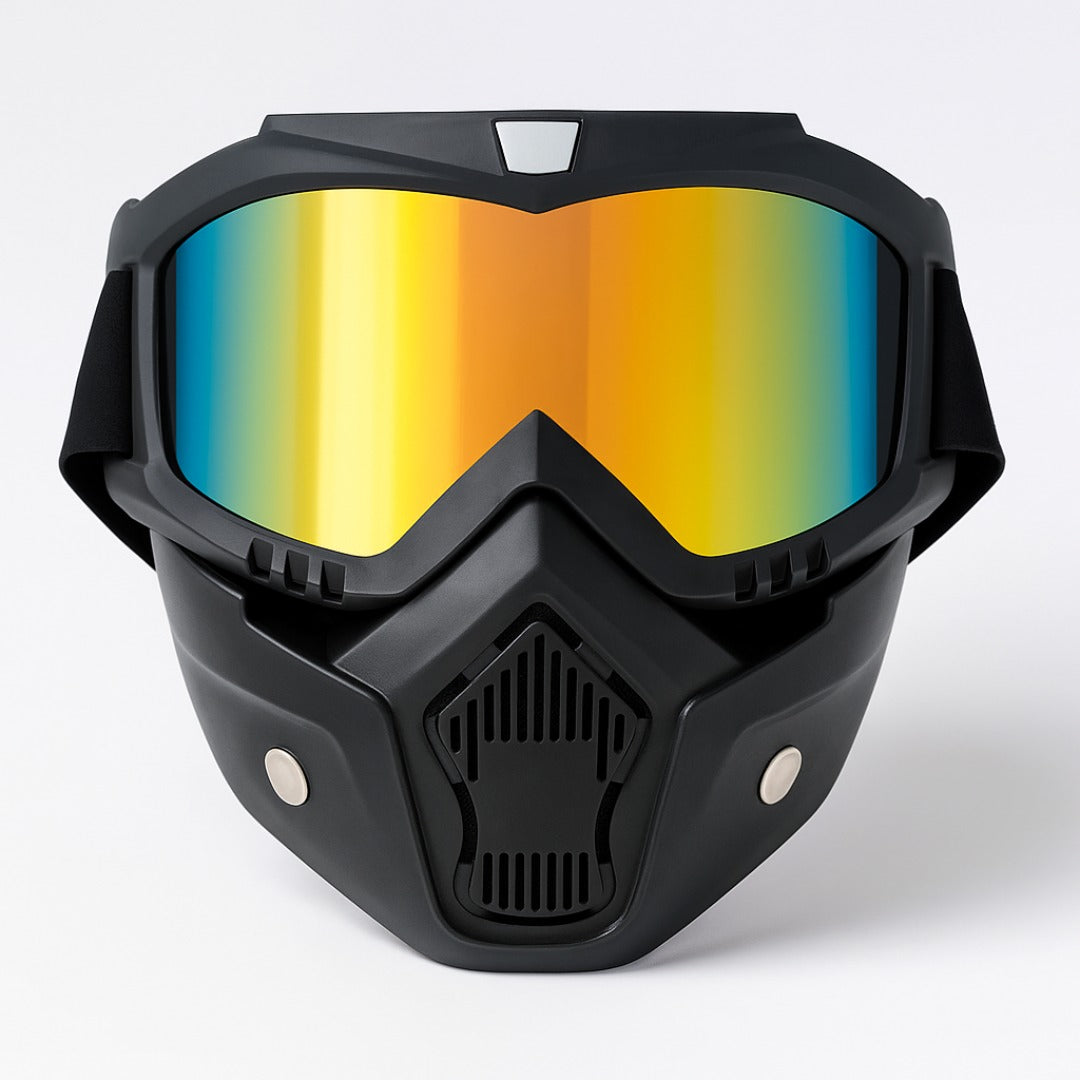 Premium Quality Riding Facemask with Goggles
