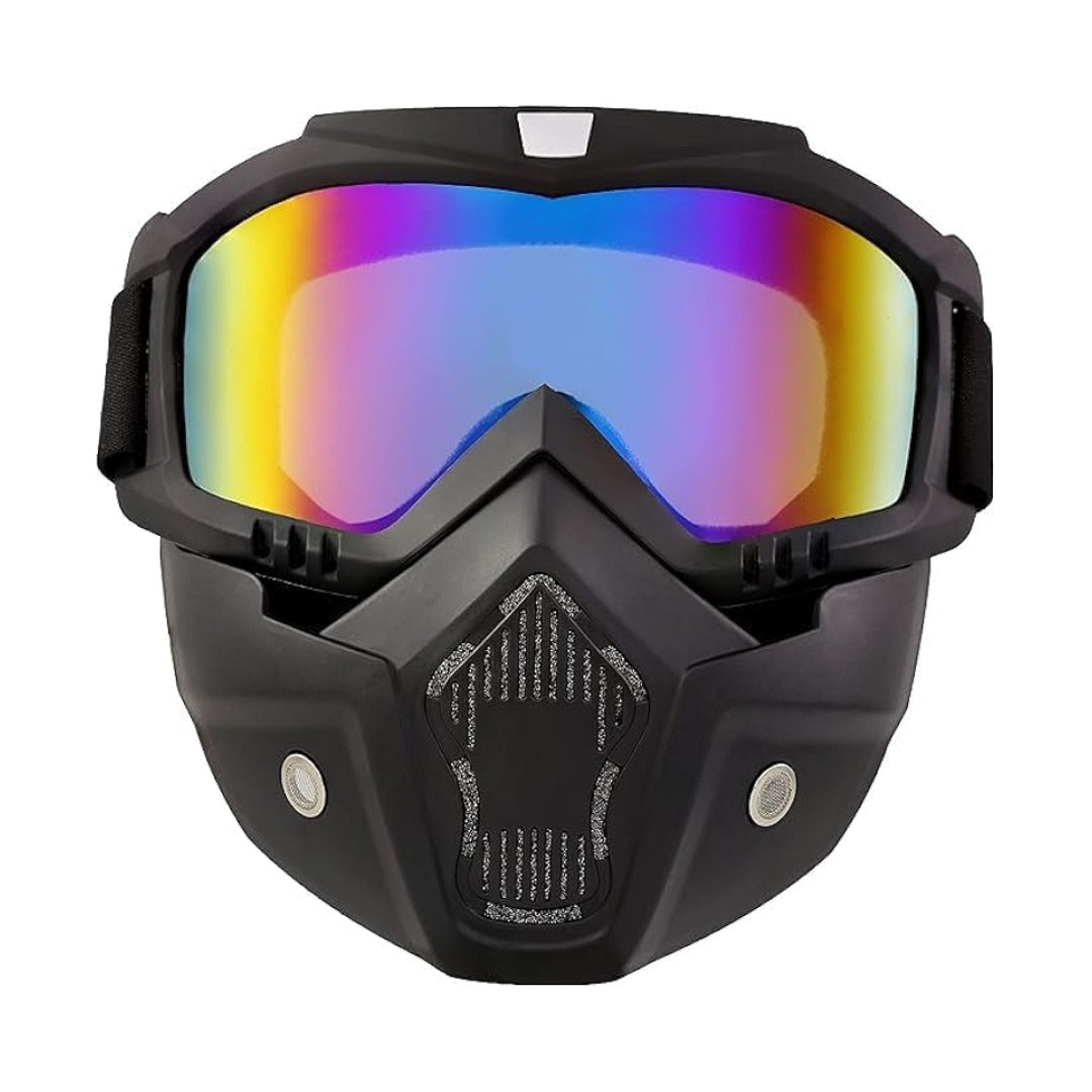 Premium Quality Riding Facemask with Goggles