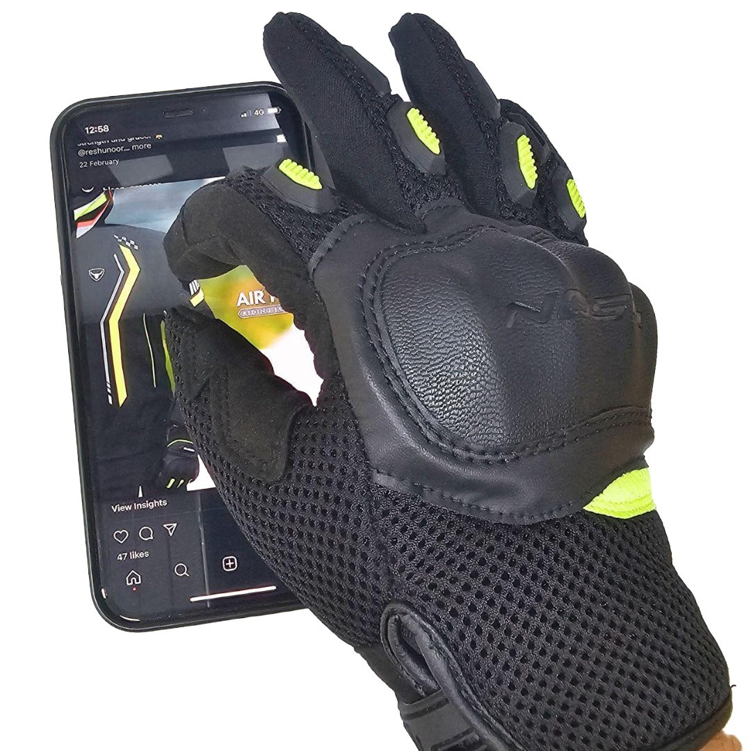Bison Acer Motorcycle Riding Gloves