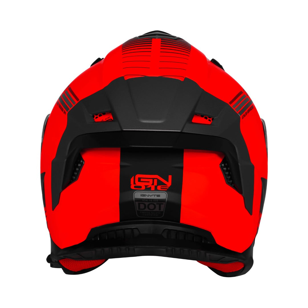IGN-16 ISS DOT Quantumm Glossy Full Face Helmet