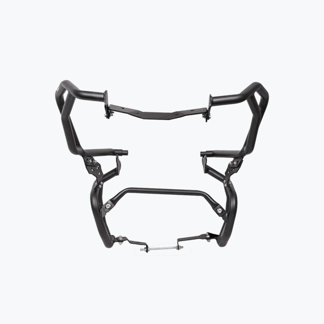 TVS APACHE RTX 300 RAPTOR CRASH GUARD UPPER & LOWER SET BLACK | Legundary