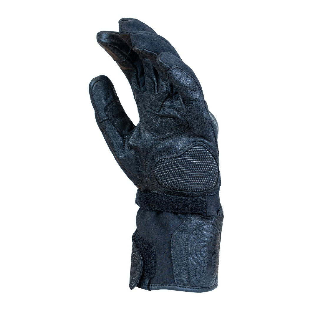 Reise Nubra Gloves Black – Waterproof Touring Motorcycle Gloves with SAS-TEC Protection