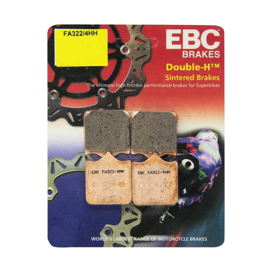 EBC Double-H Sintered Front Brake Pads for Benelli TNT 600 I & GT/ TRK 502 (FA322/4HH)