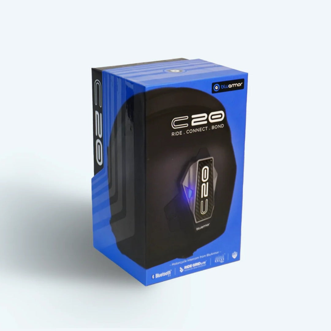 Bluarmor C20 Intercom Helmet Communication Device