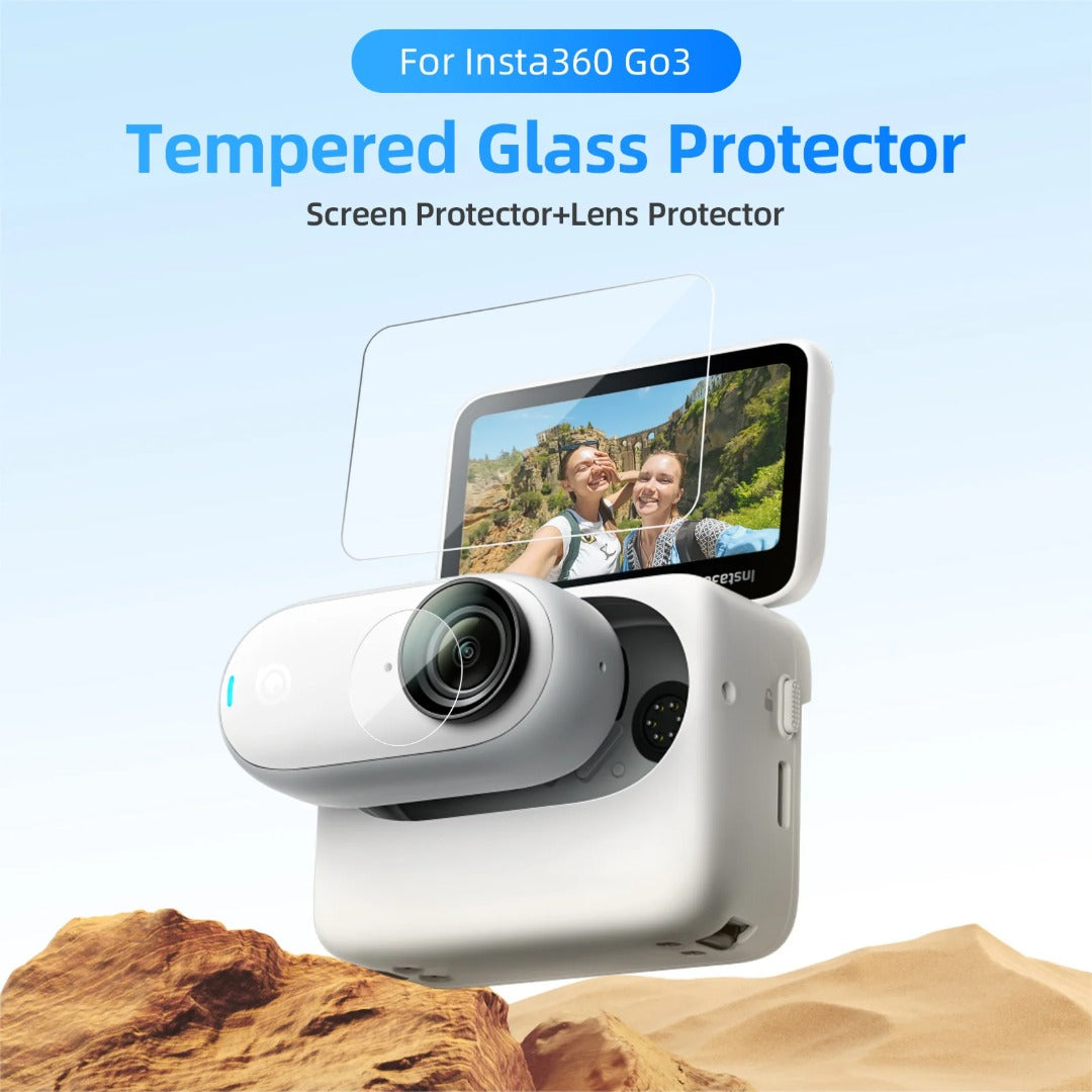 TELESIN Tempered Film for Insta360 GO 3