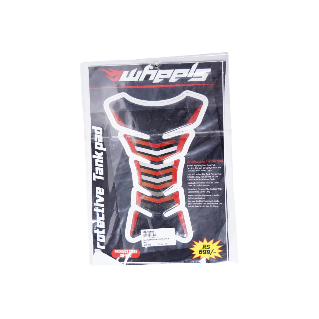 BIKE-label Skull Fuel Tank Cap Pad Sticker – Universal Fit For Honda Motorcycles