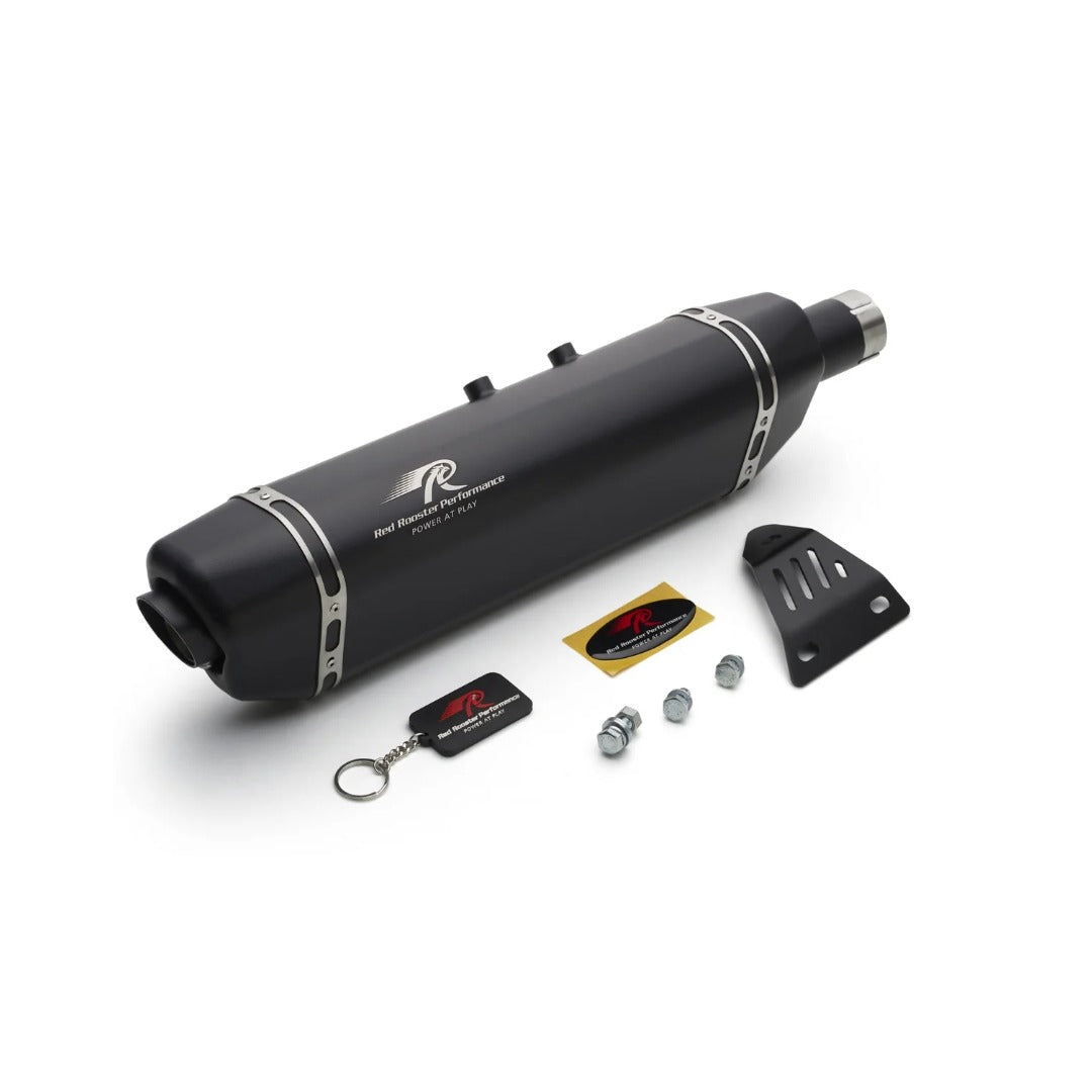 Red Rooster Performance Vertex Exhaust for Royal Enfield Himalayan & Scram 411
