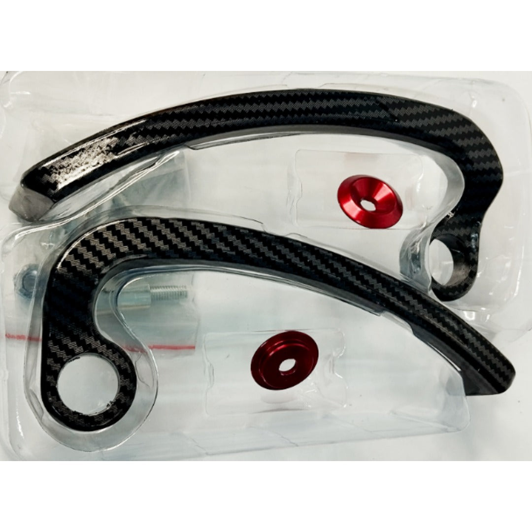 Motorcycle Hand Guards - BSDDP BOW - Carbon Black