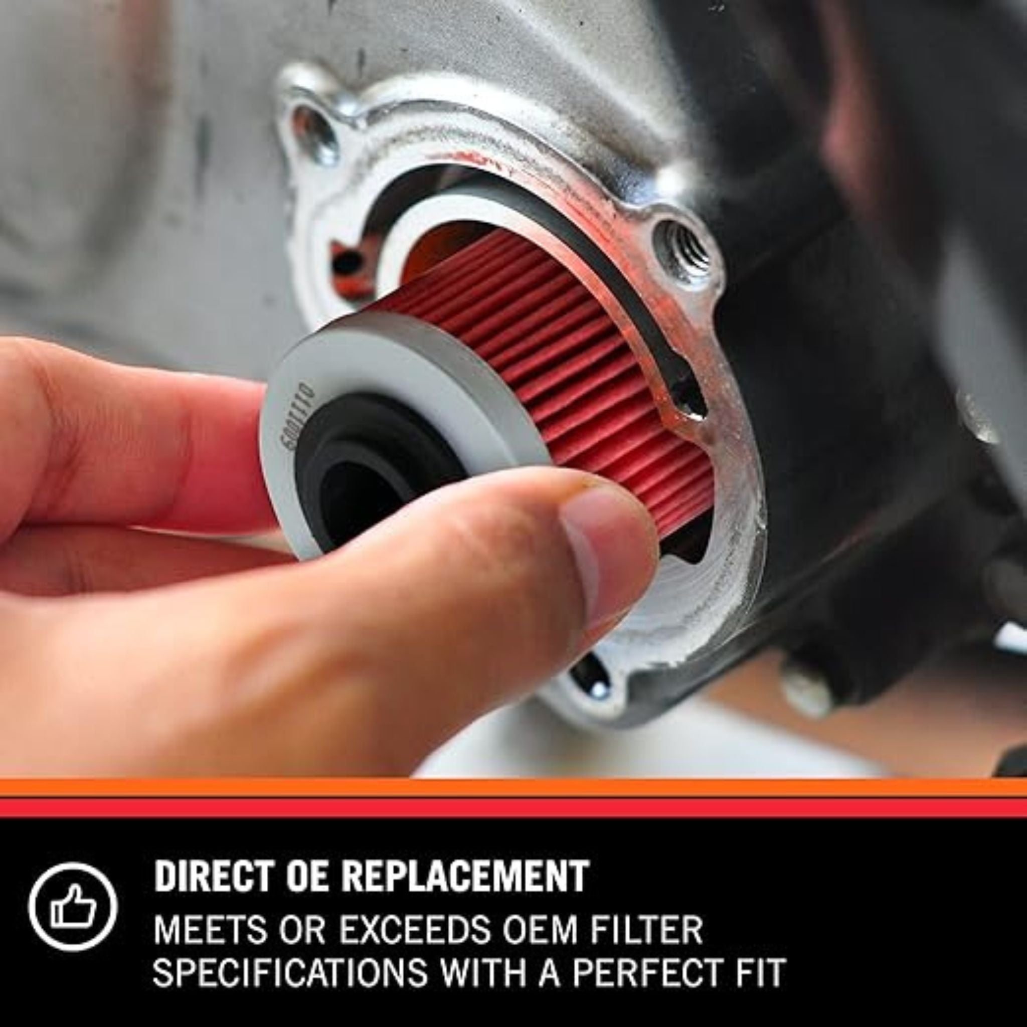 K&N Oil Filter for Suzuki V-Strom 650 XT, GSX-S750, GSXS1000, Hayabusa, Intruder