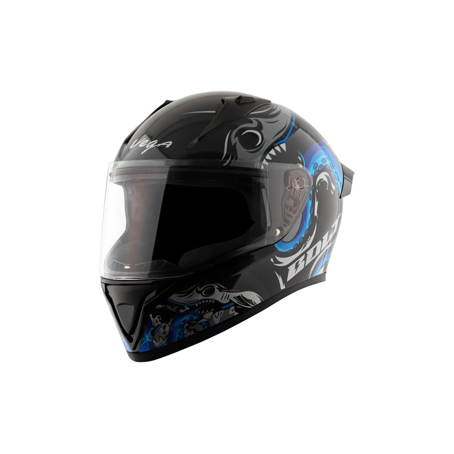 Vega Bolt Octopus Motorcycle Helmet