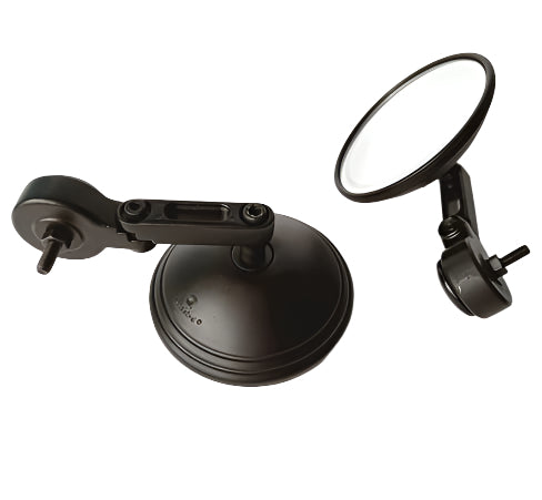 Autobird Motorcycle Round Bar End Mirrors