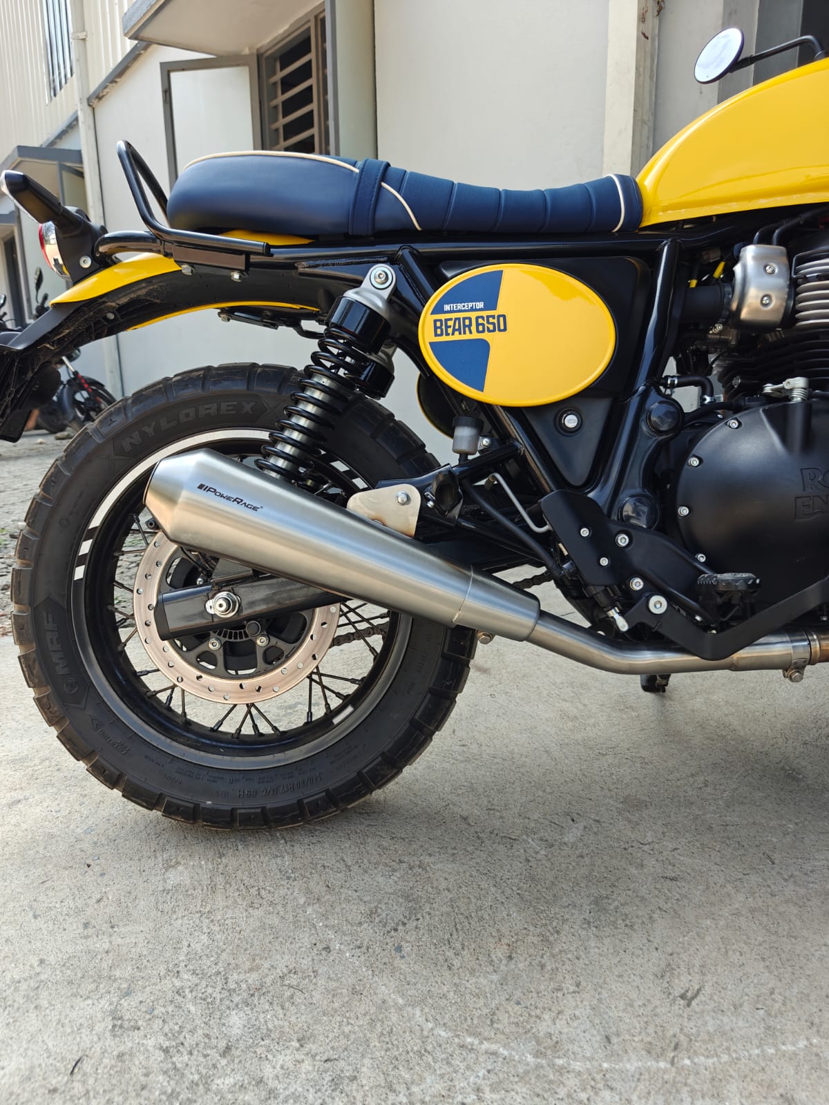 Powerage Slip On Performance Exhaust For Royal Enfield Bear 650