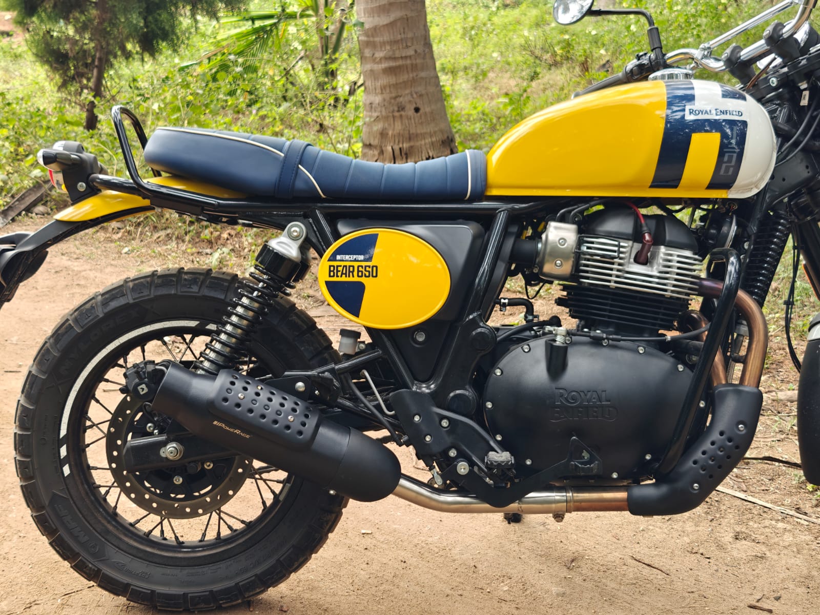 Powerage Slip On Performance Exhaust For Royal Enfield Bear 650