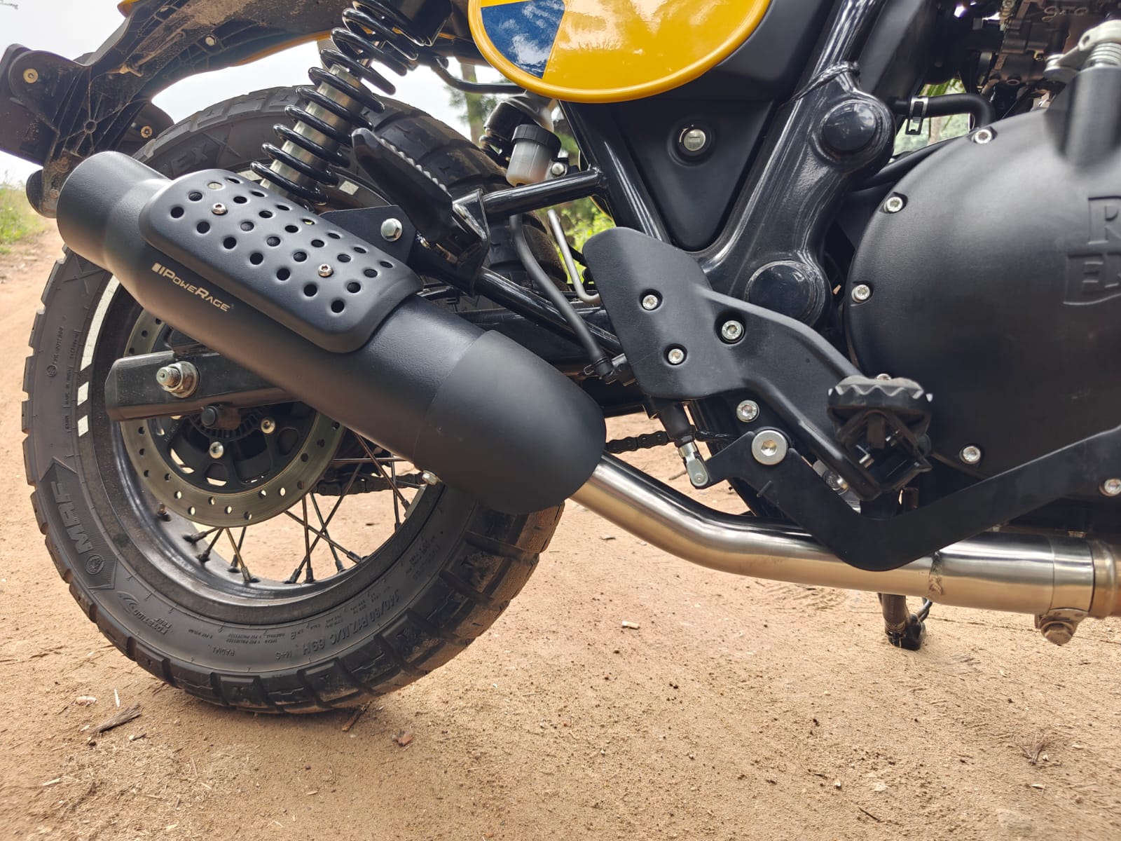 Powerage Slip On Performance Exhaust For Royal Enfield Bear 650