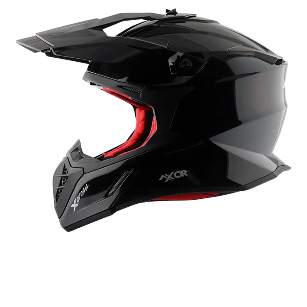Axor X-cross Single Color Motorcycle Helmet