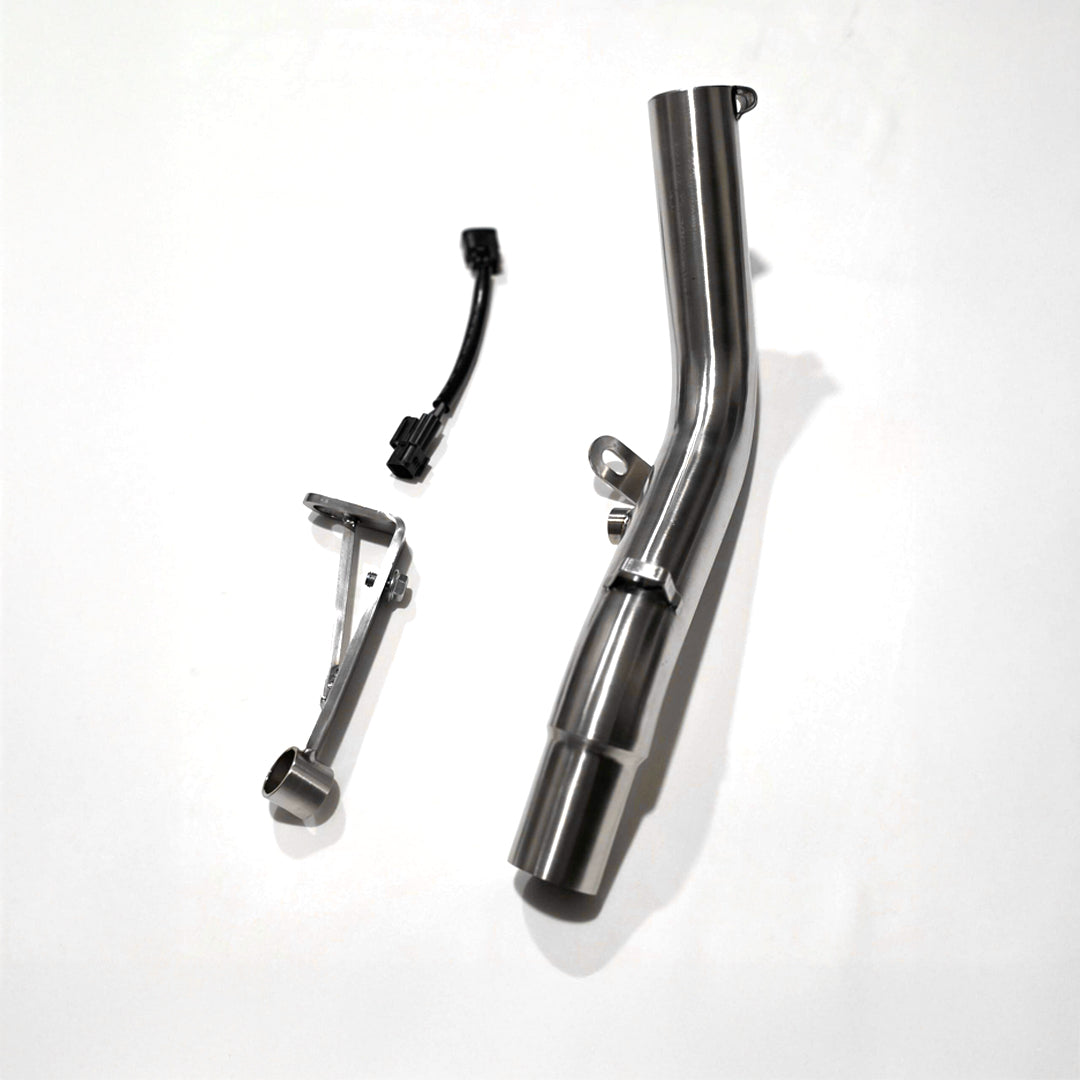 AEW MID PIPE FOR RE HIMALAYAN 450 MATTE POLISH FINISH