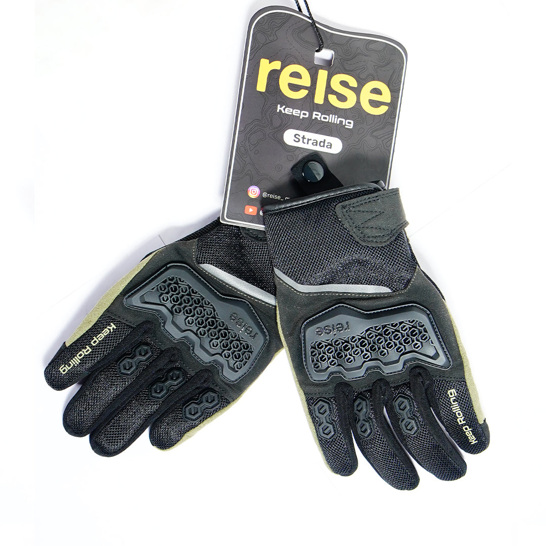 Reise Strada Motorcycle Riding Gloves