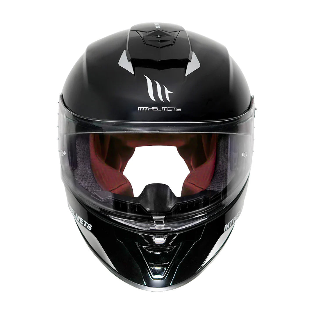 MT Blade 2SV A1 Solid Motorcycle Full Face Helmet | A1 Solid Gloss Black