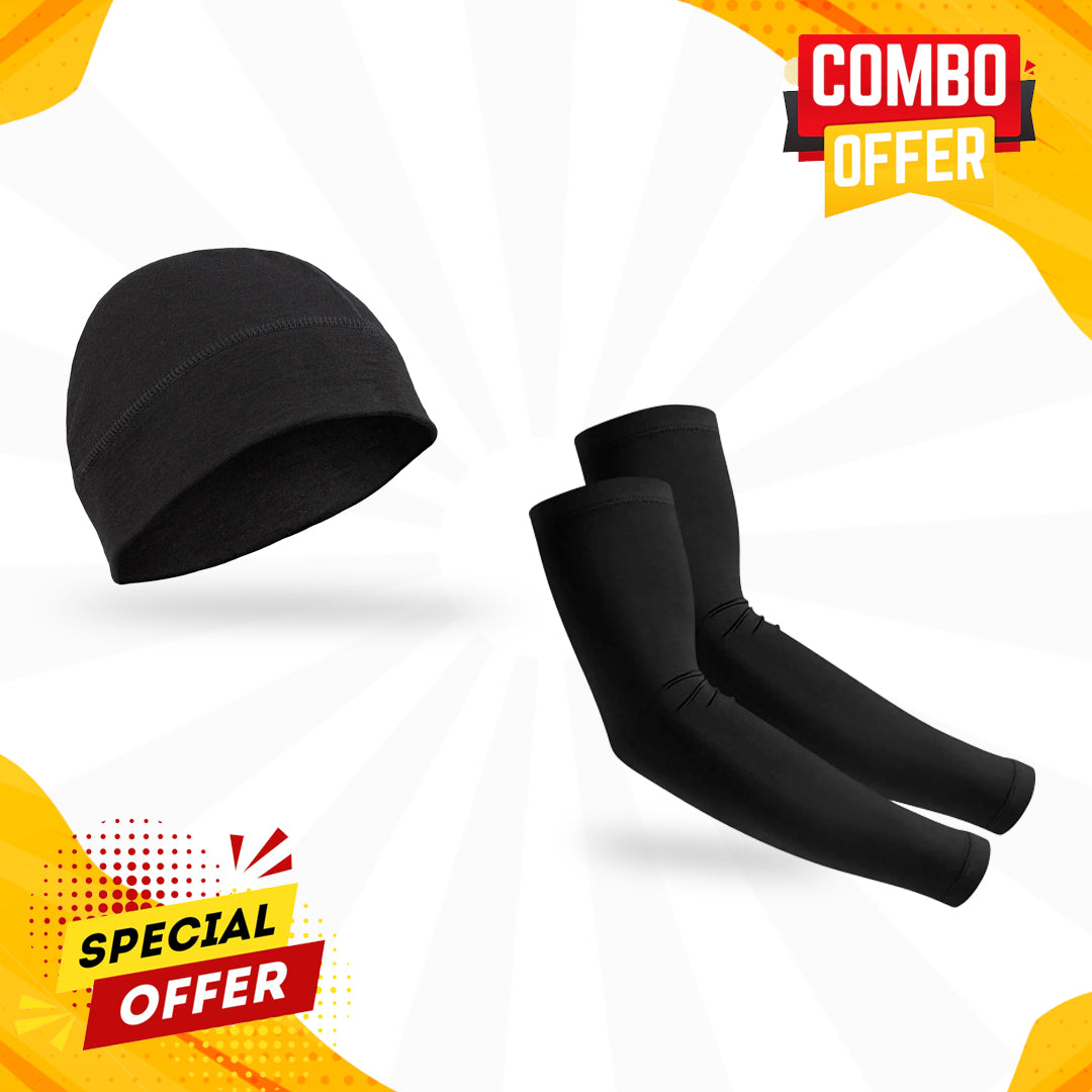 Skull Cap & Arm Sleeve Combo