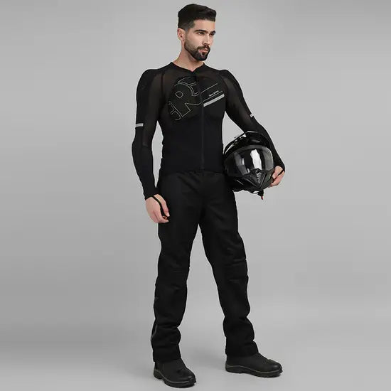 Defender Pro Base Layer Jacket – Black | CE Level 2 Armoured Riding Protection | Royal Enfield