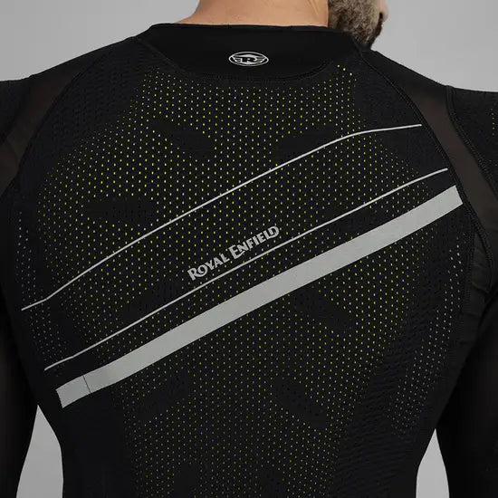 Defender Pro Base Layer Jacket – Black | CE Level 2 Armoured Riding Protection | Royal Enfield