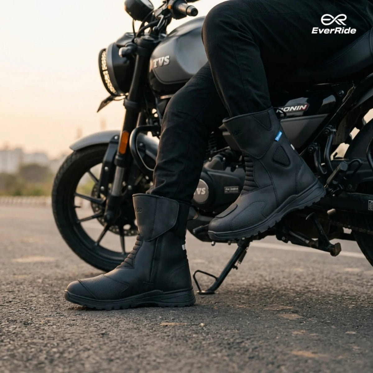 EverRide Hexatour Touring Motorcycle Boots | Cerros Protection