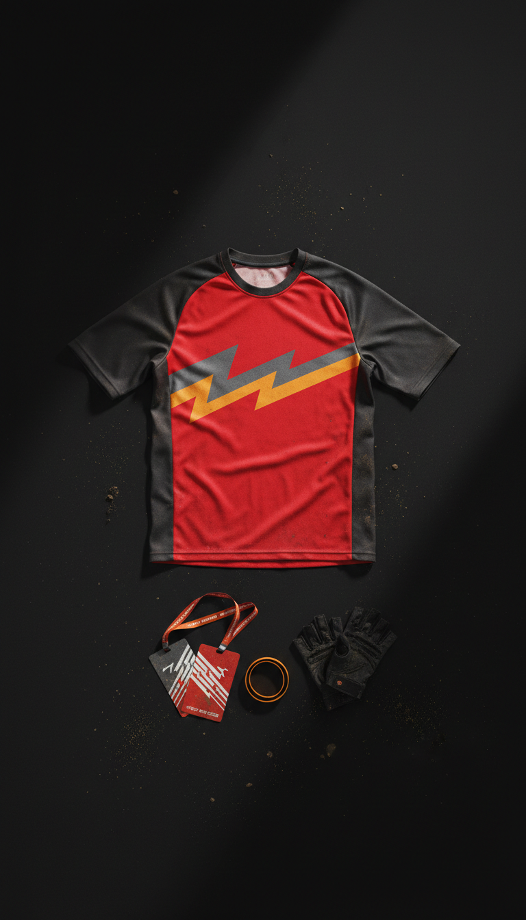 Inferno Red Race Jersey