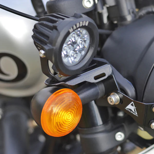 Auto Engina Fog Light Clamps for Royal Enfield Hunter 350
