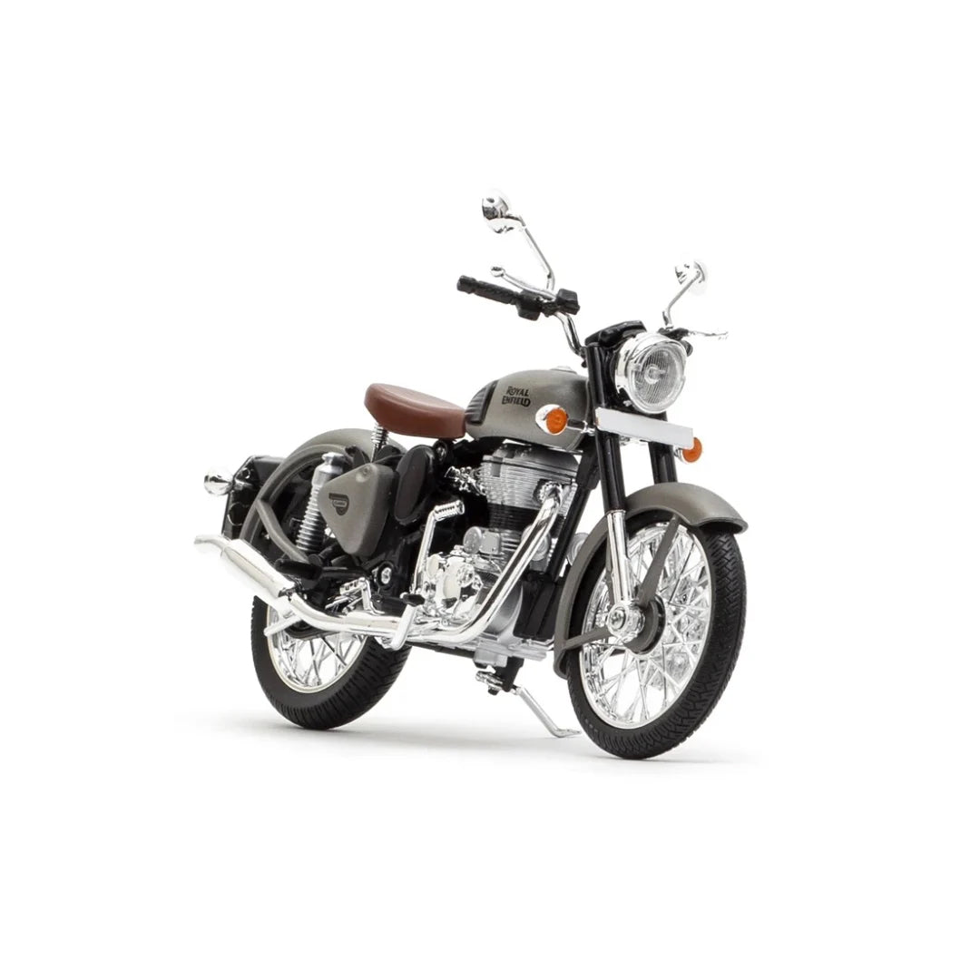 Royal Enfield Classic 350 Gun Metal Grey 1:12 Scale Model