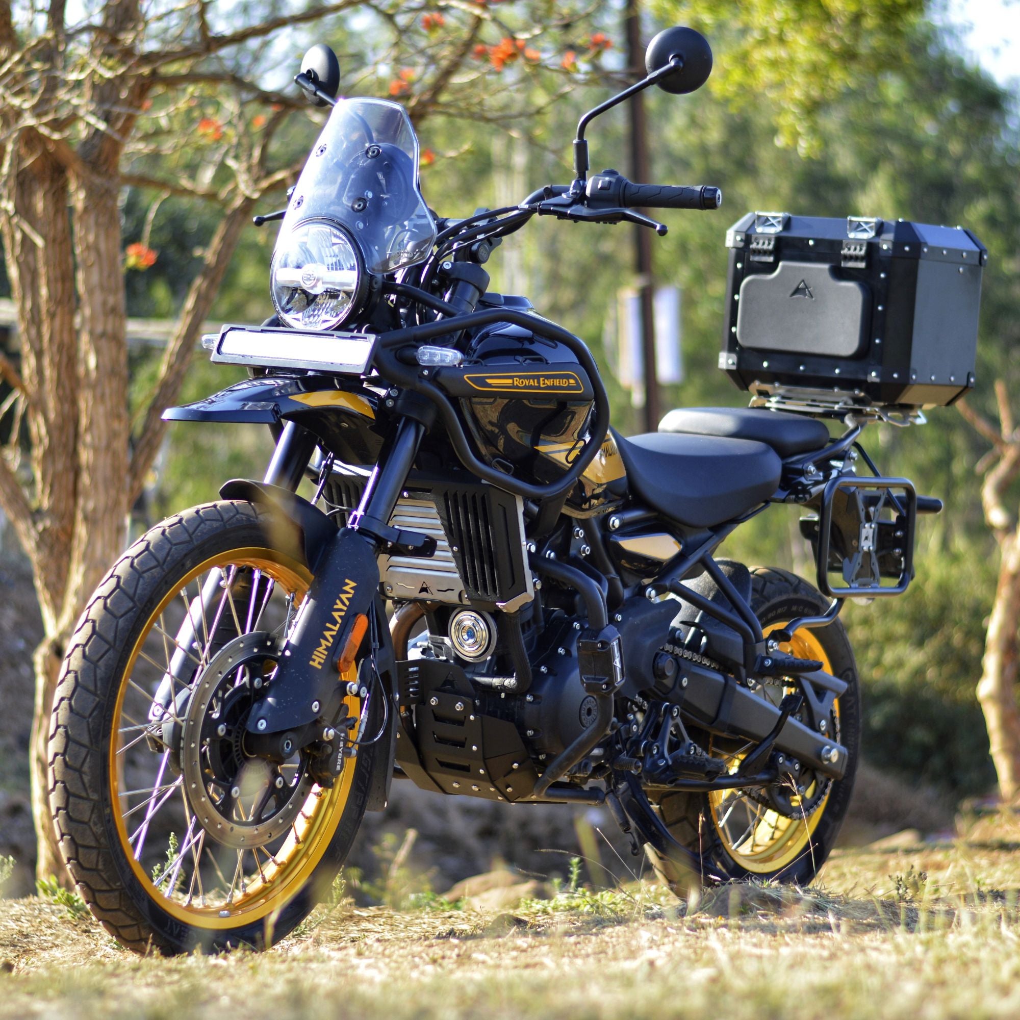 Auto Engina Fog Light Mount for RE Himalayan 450