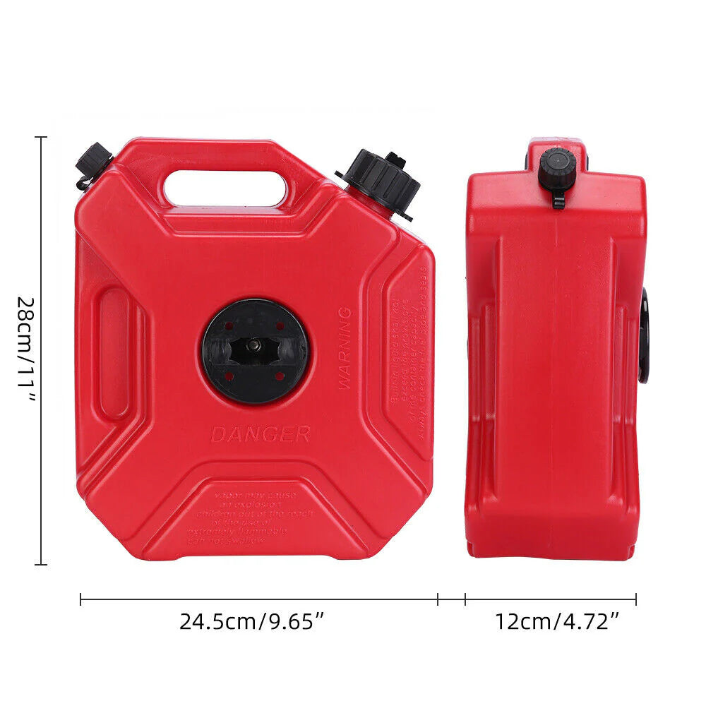 Jerry Can Fuel Can – Black & Red 5 L