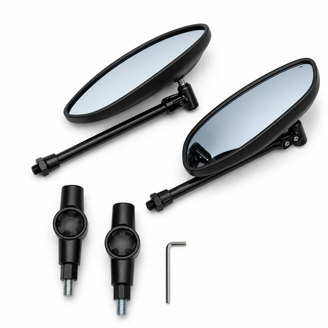 Kolga Bros Adventure Foldable Motorcycle Mirrors Universal Fit (KBMM-01)