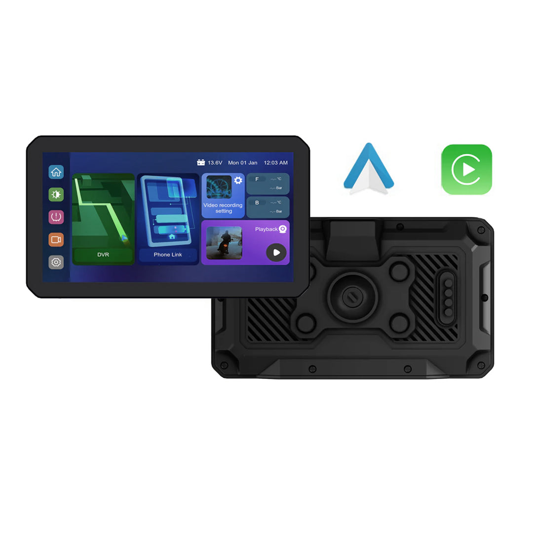 AlienRider M2Promax Motorcycle GPS Carplay Android Auto Screen