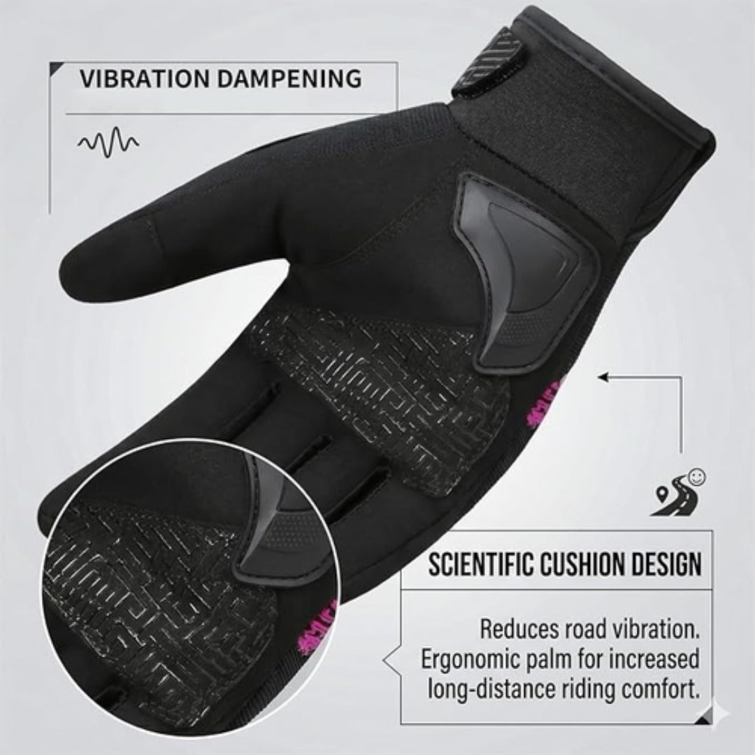MOTOCENTRIC Motorcycle Riding Gloves – Summer Breathable Touchscreen Compatible