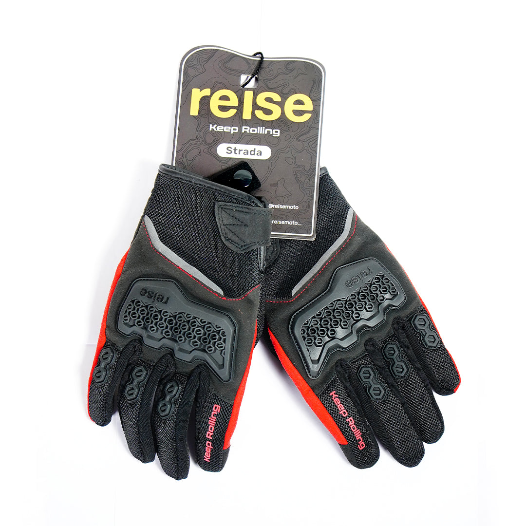 Reise Strada Motorcycle Riding Gloves