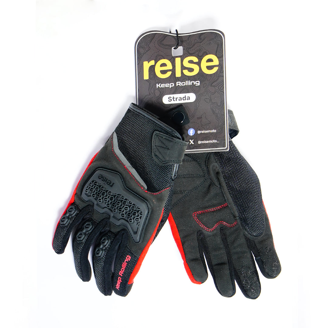 Reise Strada Motorcycle Riding Gloves