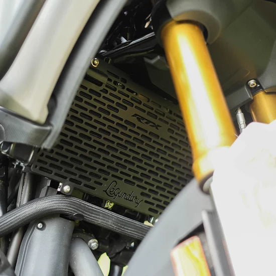 TVS APACHE RTX 300 VECTOR RADIATOR GRILL BLACK | Legundary