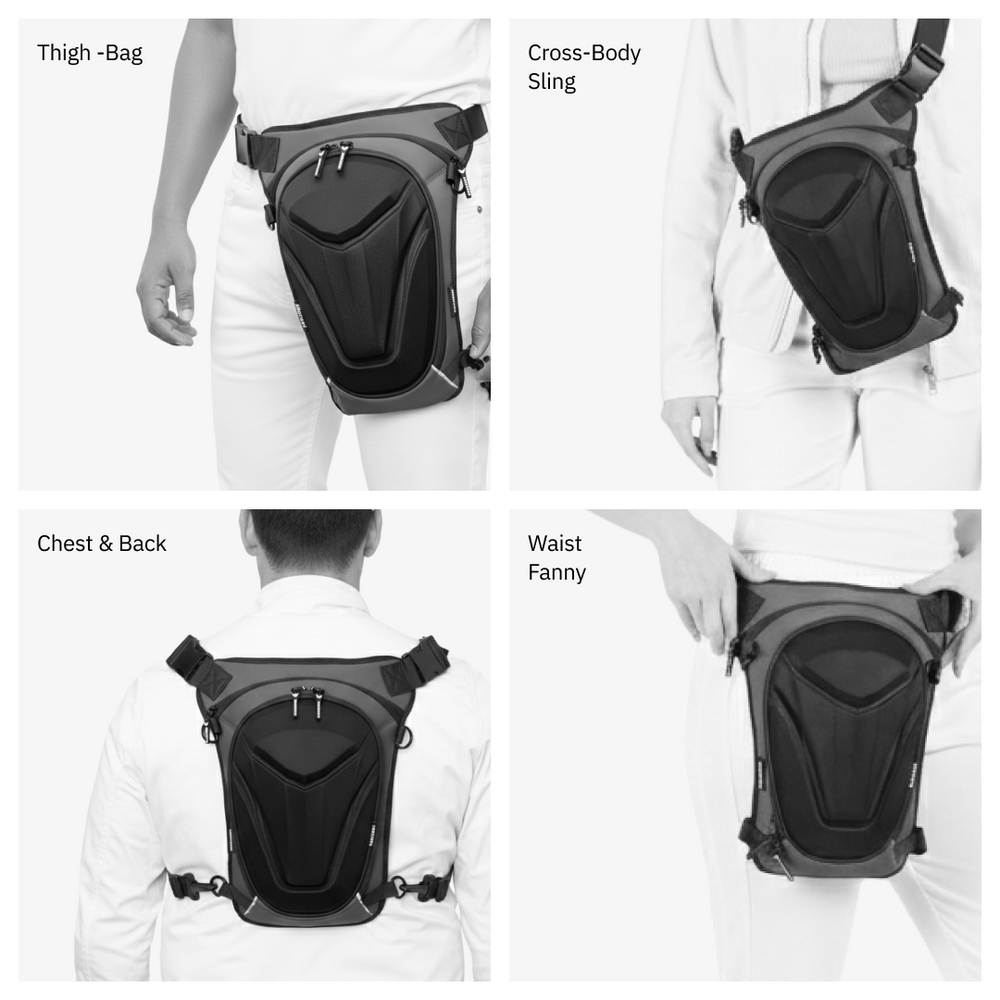 Unisex Waist Multipurpose Utility Bag ARC 4IN1 - Travel Bag | Vantora