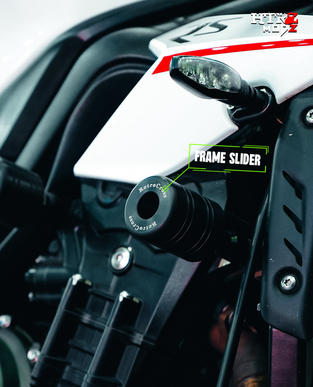 Retrocross Frame Slider Set for Triumph Street Triple 765 S / R / RS