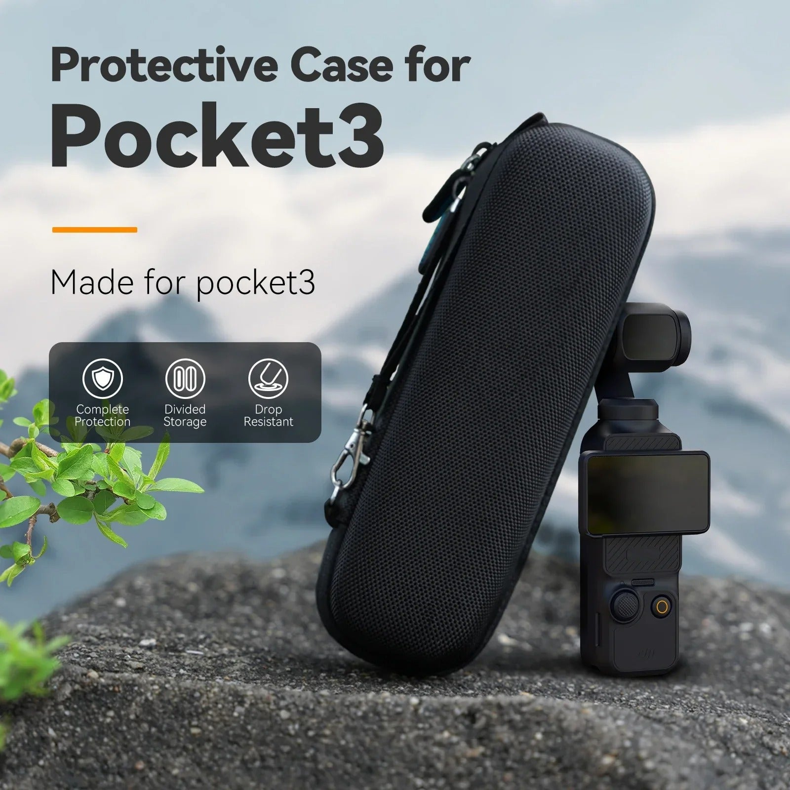 TELESIN Portable Storage Bag for DJI Pocket 3