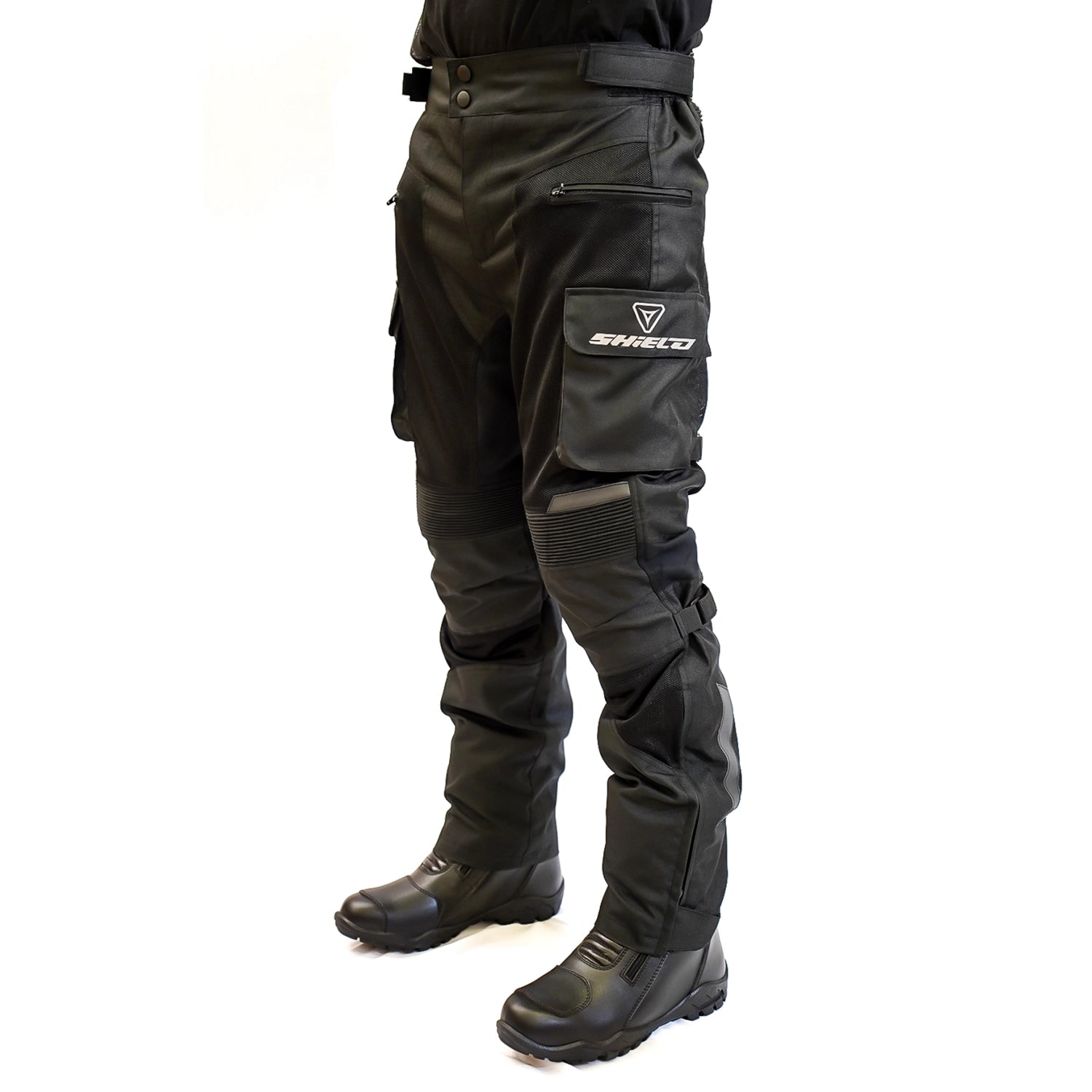 SHIELD RAPTOR AIR MOTORCYCLE TOURING PANT BLACK