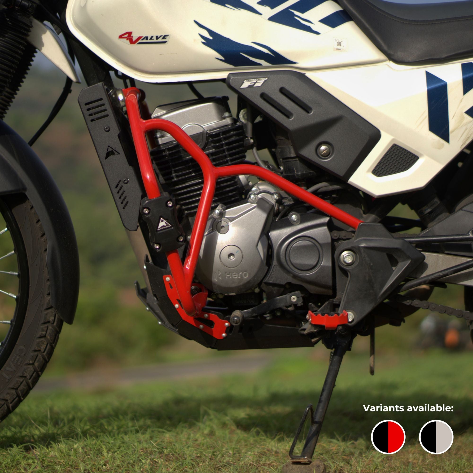 Auto Engina Crash Guard for Hero Xpulse 200 4V