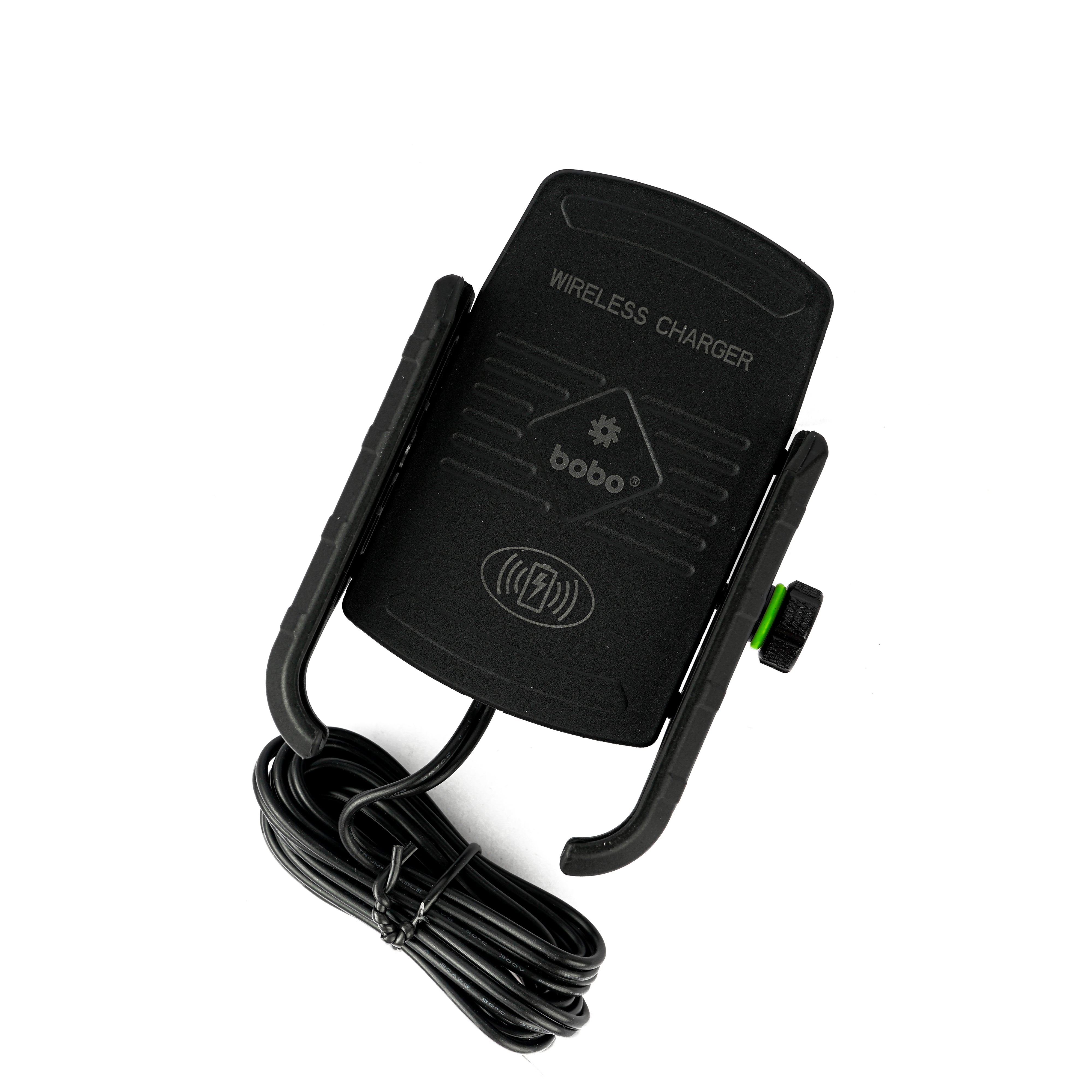 BOBO BM6 Jaw-Grip Bike Phone Holder (with Fast 15W Wireless Charger) M