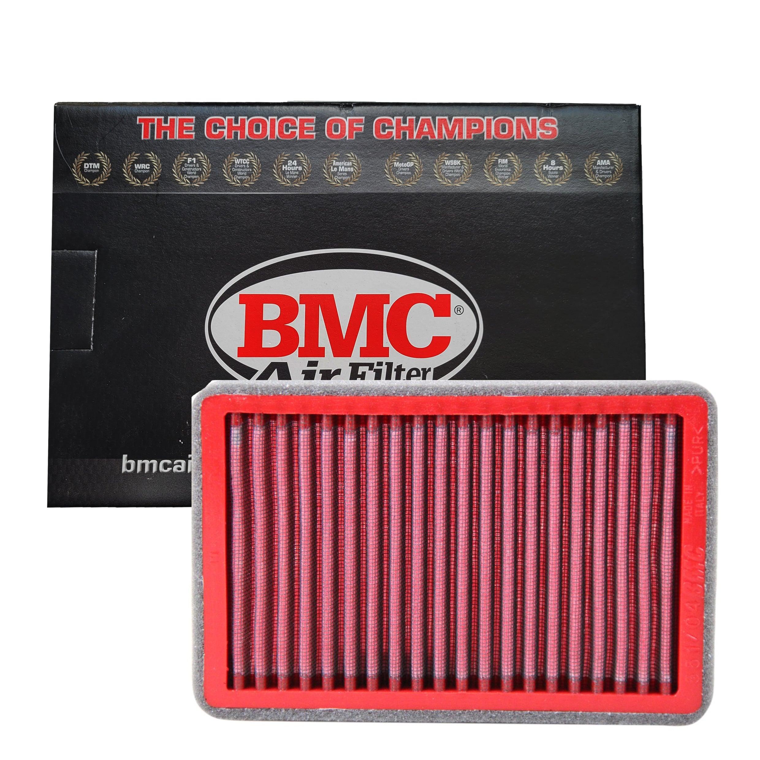 BMC FM504/20 Washable Sport Air Filter – For Gilera GP800 2008-2015, Made In Italy
