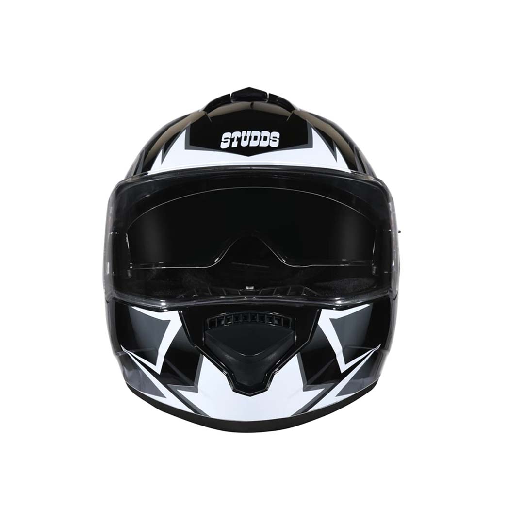 Studds Drifter D1 Matt Black N4 Grey