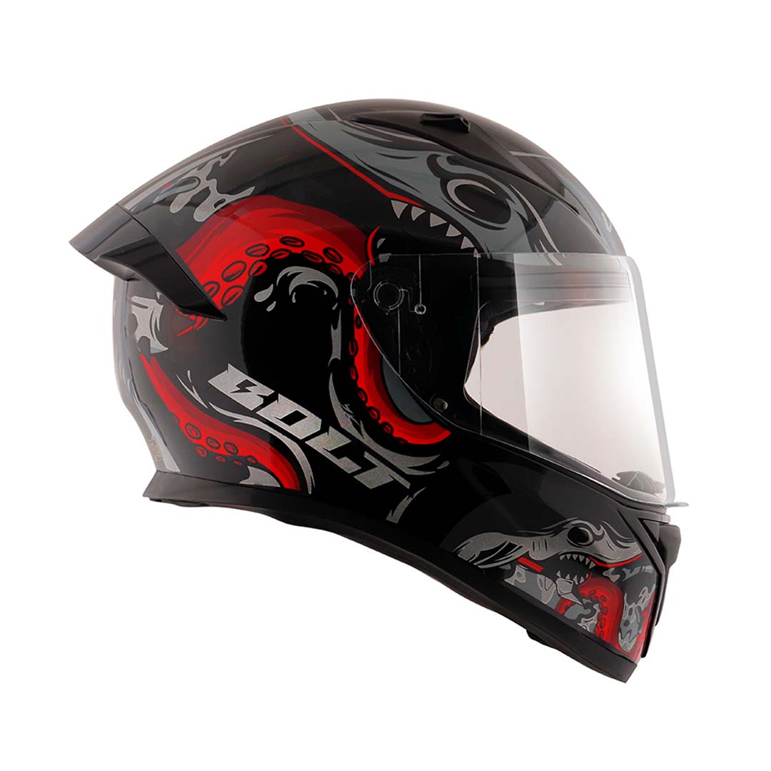 Vega Bolt Octopus Motorcycle Helmet