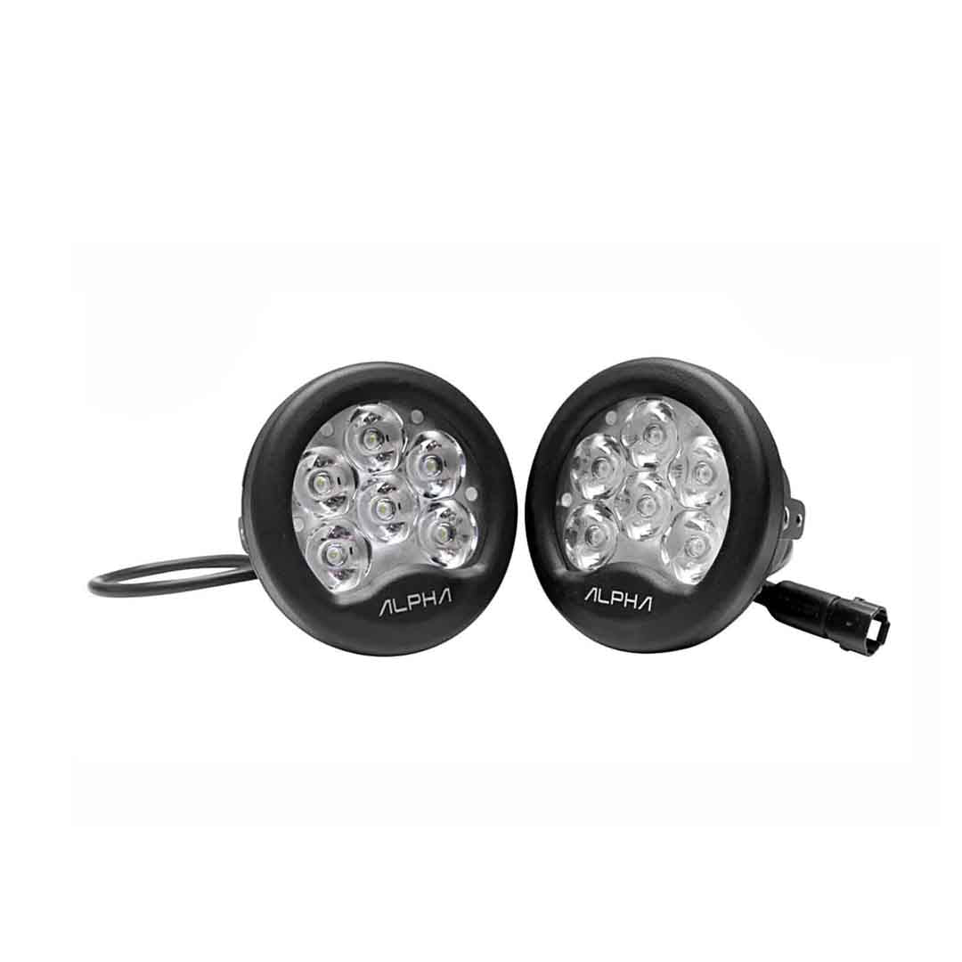 Maddog Alpha Fog Lamp Pair Universal White