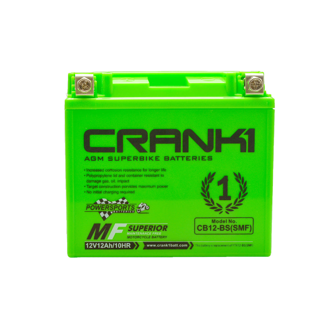 Crank1 Battery For Triumph Bonneville T100 (2005 >)